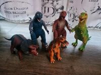 10x Dinosaurier dinos spielfigur godzilla Antiquitäten 80er jahre Sachsen - Großpösna Vorschau