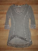 TREDY 36 S Damen Kleid Tunika 3/4 arm mit Spitze Bielefeld - Schröttinghausen Vorschau