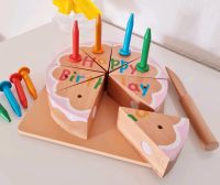 Holz-Geburtstagskuchen für Kinder18-teilig.OVP Bielefeld - Senne Vorschau