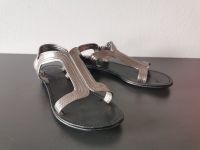 silberfarbene Sandalen von Charles & Keith Gr. 37 Bayern - Eching (Kr Freising) Vorschau