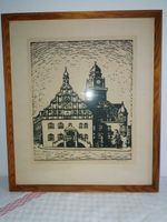 Bild Gemälde DDR Hans H. Hegner Coreli Rathaus Plauen Original Nordrhein-Westfalen - Dinslaken Vorschau
