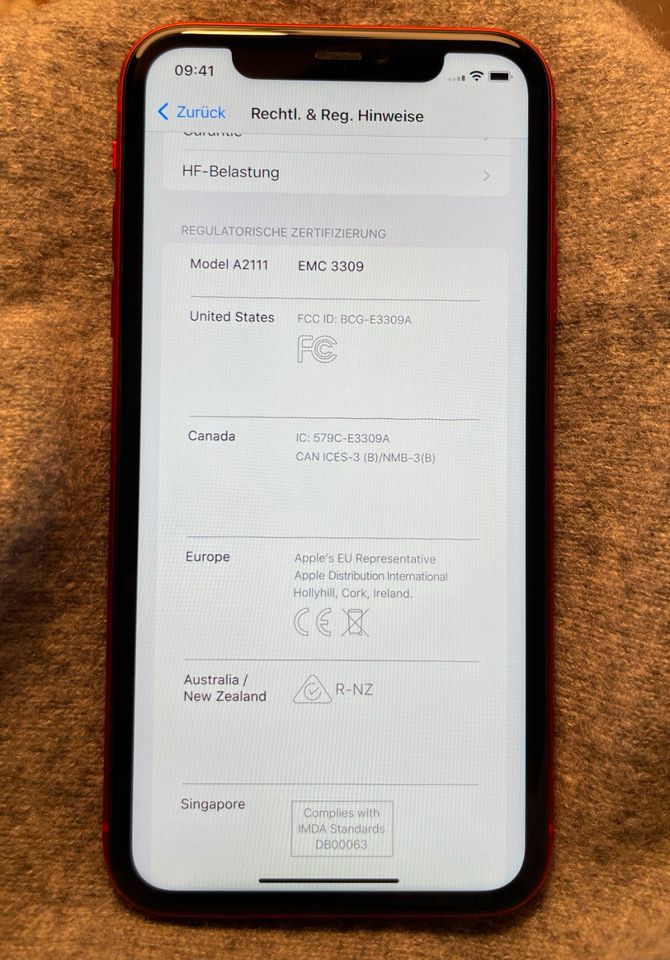 iPhone 11 | Rot | 64 GB | OHNE OVP in Garching b München