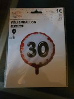 Folienballon neu Helium 30. Geburtstag Niedersachsen - Esens Vorschau