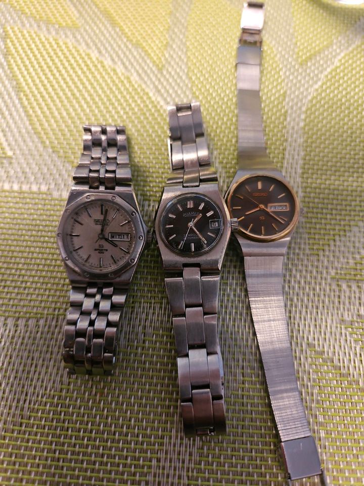 3 Seiko Damen Uhren! in Krailling