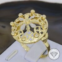 M*202931 WERT 610,- Kuppel Ring 585 bicolor Gold 14k 14 KT XXYY Essen - Karnap Vorschau