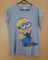 Graues T-Shirt mit Minion Figur, L/XL, wie Neu Saarland - Ottweiler Vorschau