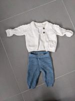 Baby Strickjacke und Hose Gr. 50/56 aus Baumwolle Nordrhein-Westfalen - Kall Vorschau