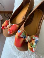 C&a Ballerinas mit bunter Schleife 39 Frankfurt am Main - Bornheim Vorschau