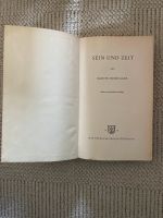 Sein und Zeit Martin Heidegger 1957 Philosophie Sachsen - Lengefeld Vorschau