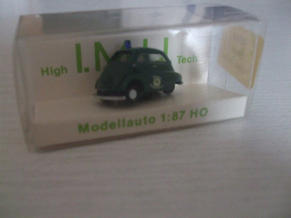 Modellauto - Isetta 300 - Polizei - 1:87 H0 - Wie neu ! in Herbolzheim