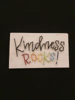 ''Kindness rocks (weiß)‘‘ handgemachtes Fadenbild (Stringart) Nordrhein-Westfalen - Niederkrüchten Vorschau