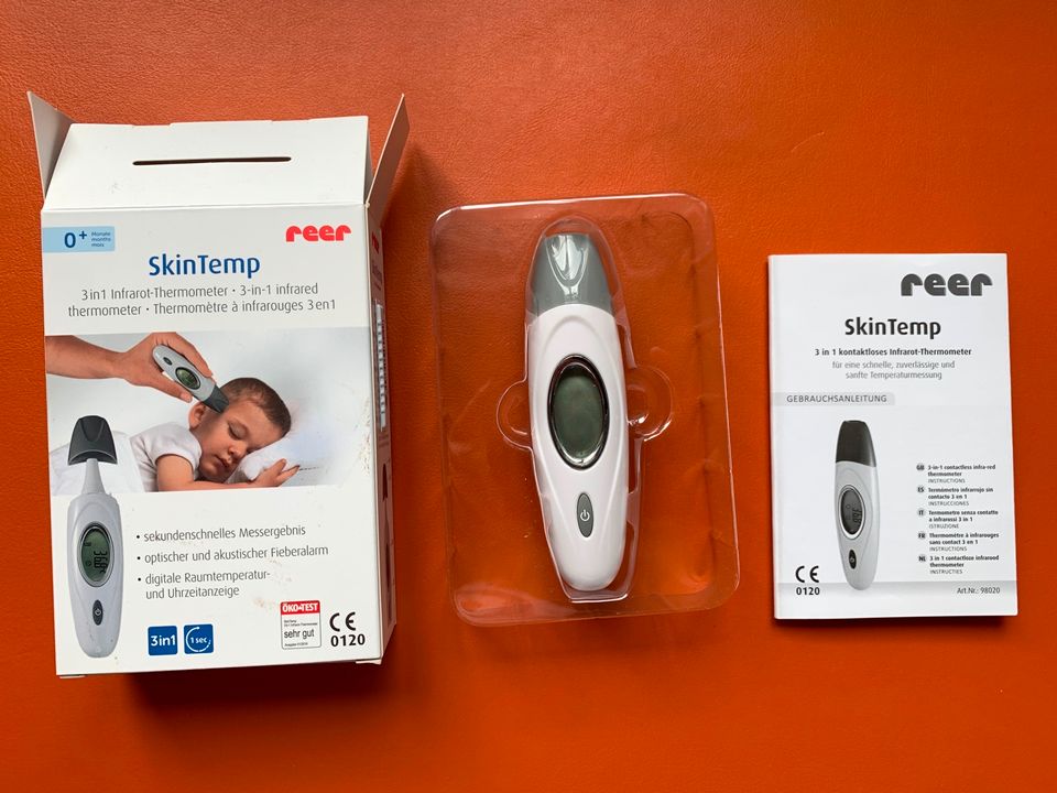 REER SkinTemp 3in1 Infrarot-Thermometer OVP neuwertig NP: 27€ in Hamburg