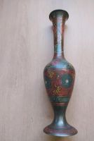 Messing orign. India Vase 32,5 Handwerkskunst Gravur UVP 131,20€ Leipzig - Grünau-Ost Vorschau