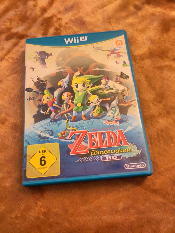 WiiU Zelda Windwaker HD CIB in Augsburg