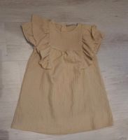 Zara Musselin Kleid Gr. 110 beige Duisburg - Meiderich/Beeck Vorschau