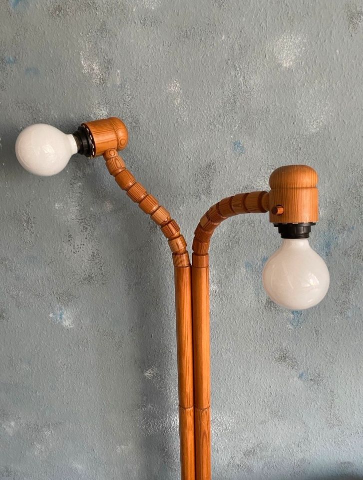 Designer Lampe Solbackens Svarveri, Vintage Schweden Design in Hamburg