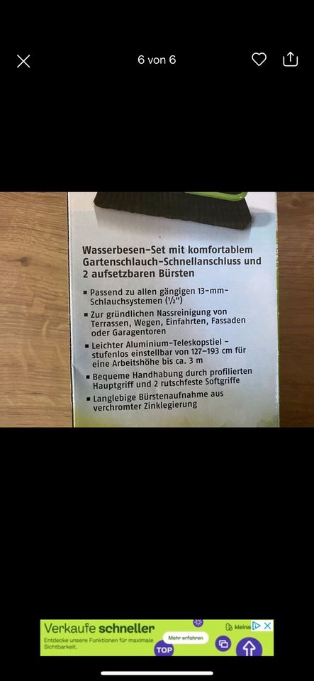 Wasserbesen set neu in Moers