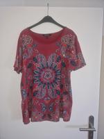 ULLA POPKEN T SHIRT RUNDHALS MUSTER GLITZER OVERSIZE 42 44 Köln - Riehl Vorschau
