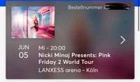 2x Nicki Minaj Stehplatz Tickets für Köln 5.6. Innenstadt - Köln Altstadt Vorschau