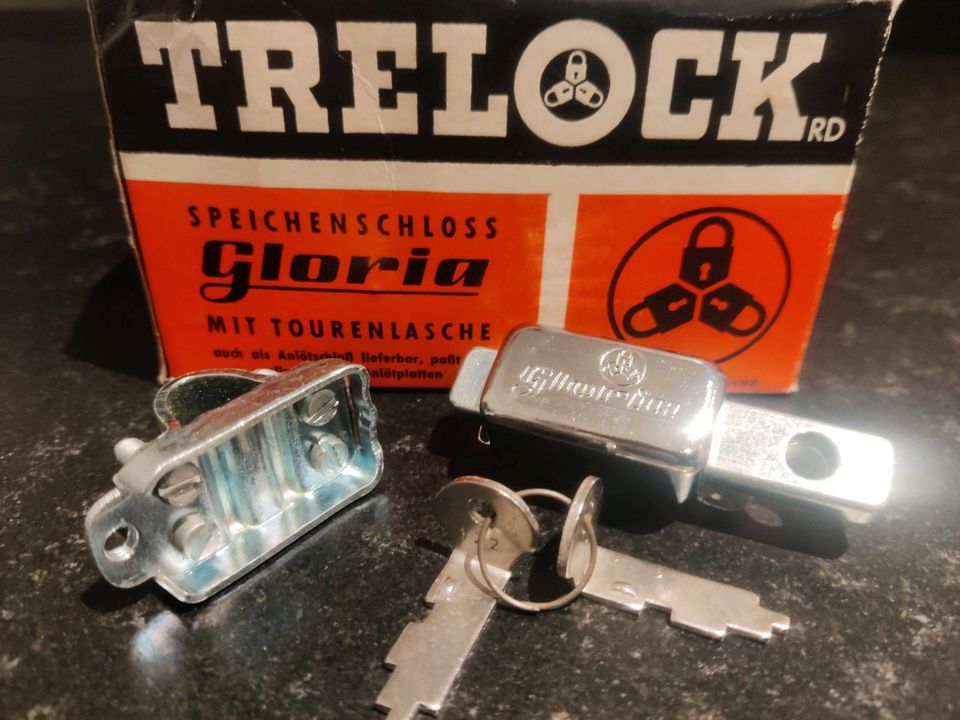 Trelock Gloria 815 Speichenschloß Oldtimerfahrrad Zubehör Fahrrad in Ingolstadt