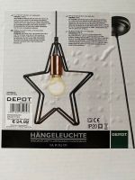 Hängeleuchte Stern Lampe Metall Neu von Depot OVP Nordrhein-Westfalen - Porta Westfalica Vorschau