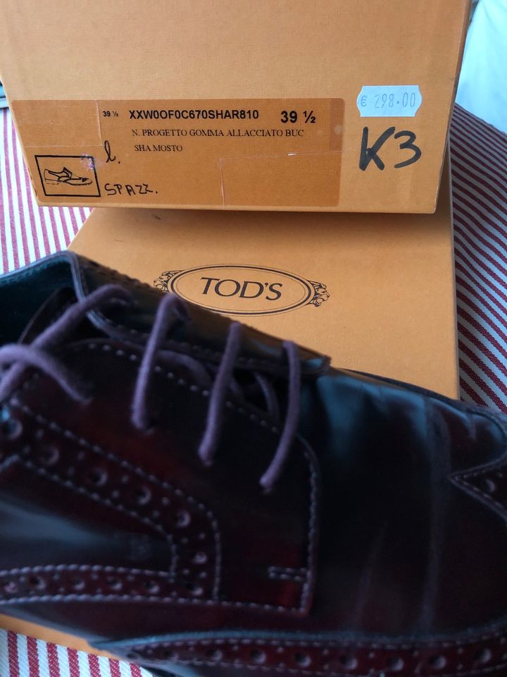 Tod‘s Damen Budapester Schnürschuh in München