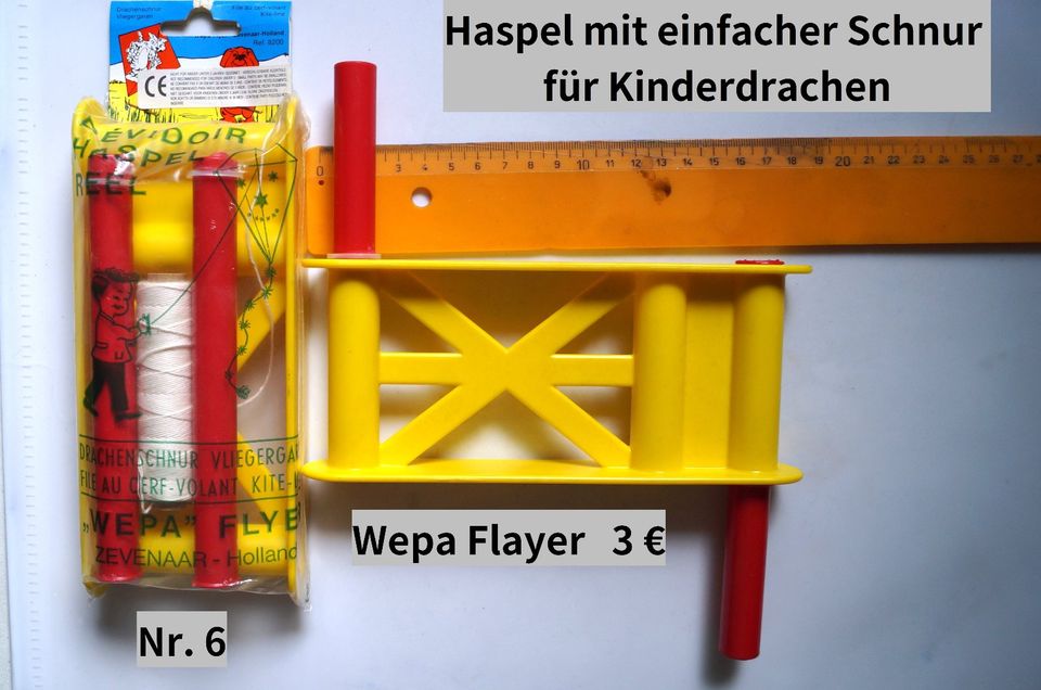 HQ Invento-Wepa  Griffe -  Spulen für Lenkdrachen oder Einleiner in Zwiesel