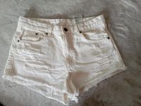 H&M Shorts Sexy Hotpants Jeans Kurze Hose gr 38 weiß Baden-Württemberg - Königsbach-Stein  Vorschau