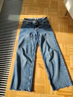 H&M Wide Leg Jeans weit geschnitten Gr 36 Hessen - Eppertshausen Vorschau