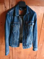 Levis Jeansjacke Dunkelblau gebraucht Sachsen - Freiberg Vorschau