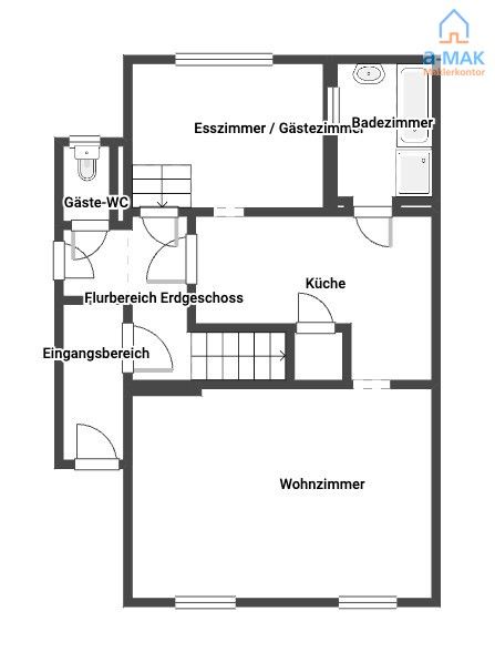 *** Doppelhaushälfte (Einfamilienhaus) mit Garage in Köthen zu verkaufen *** in Köthen (Anhalt)