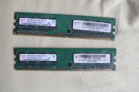 RAM, Arbeitsspeicher, 2 Stück, Hynix, 1GB  1Rx8, PC2-5300U-555-12 Bayern - Königsbrunn Vorschau