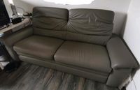 Ledersofa Anthrazit 220cm Hessen - Limburg Vorschau