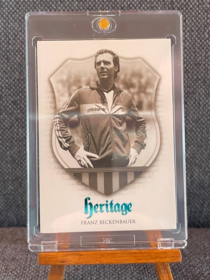 Beckenbauer Futera Unique Heritage Trading Card limitiert 20/35 in Nürnberg (Mittelfr)