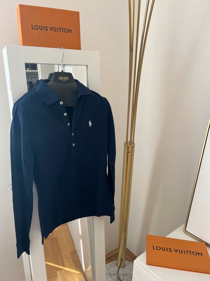 Schönes Langarmshirt Ralph Lauren RL dunkelblau in München