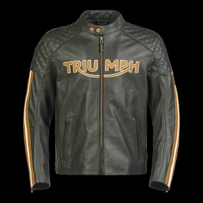 Triumph Braddan Air Race Lederjacke in Bramsche