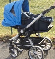 Teutonia Kinderwagen blau, wenig benutzt Bayern - Taufkirchen München Vorschau