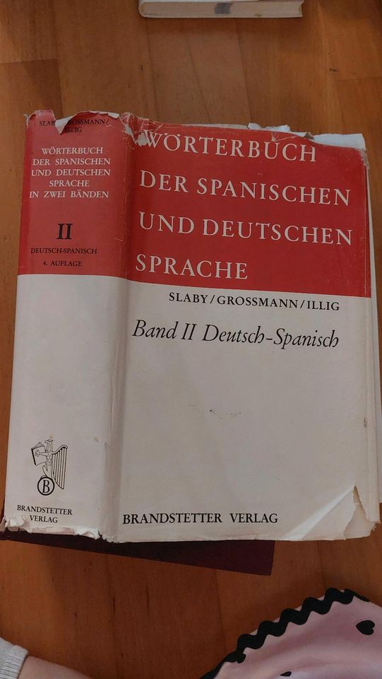 Wörterbuch der spanischen und deutschen Sprache Band II in Frankfurt am Main