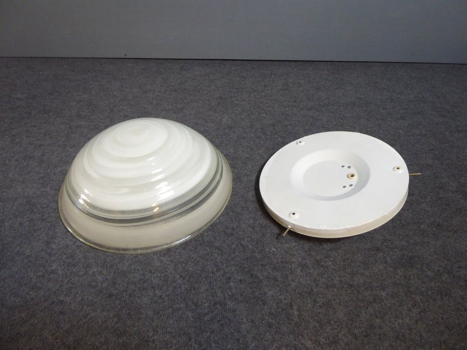 Deckenlampe 70er Acryl Wandlampe Eisglas in Bremerhaven