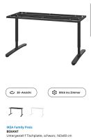 IKEA BEKANT Untergestell 160x80 cm Nordrhein-Westfalen - Troisdorf Vorschau