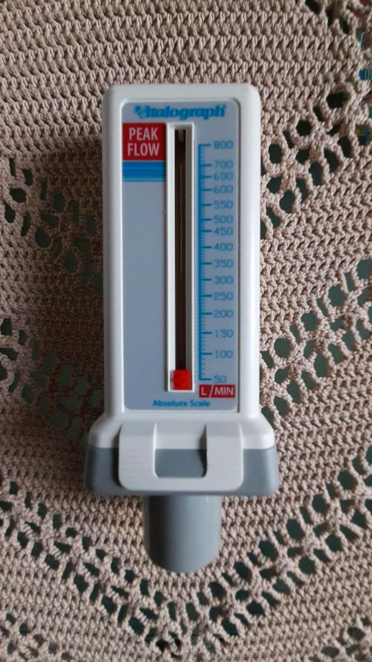 Peak Flow Meter Vitalograph neu, unbenutzt! in Hille