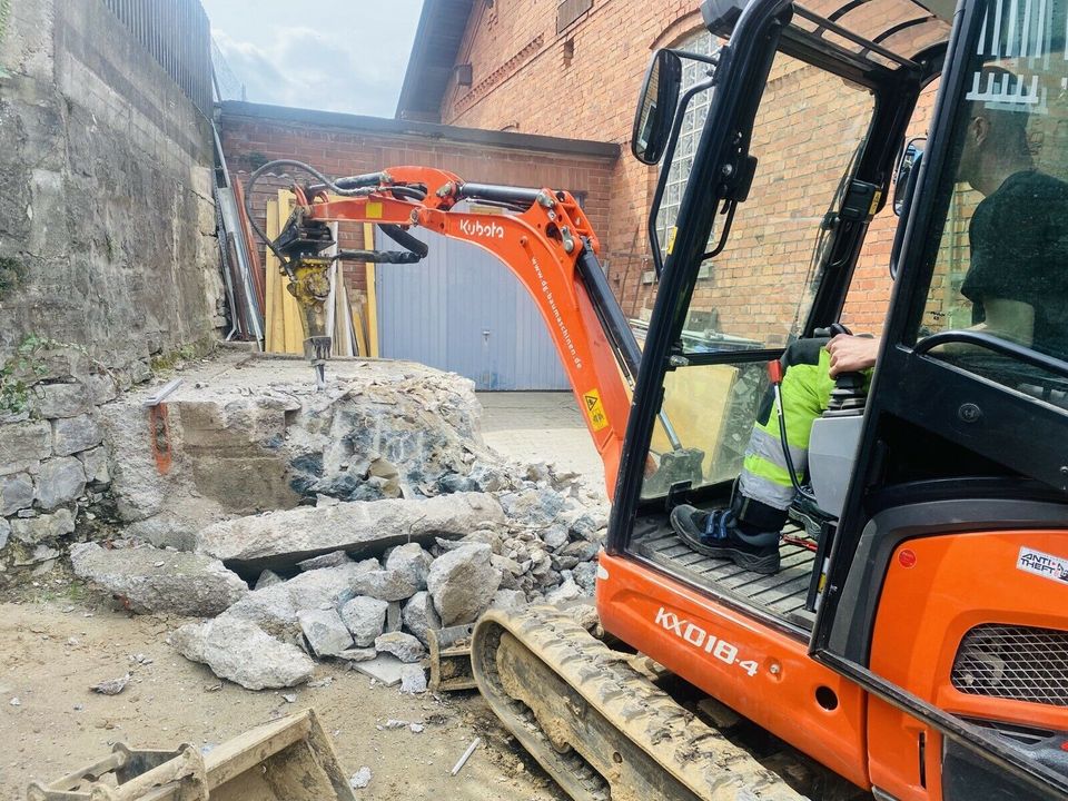 ✔ Stemmhammer Abbruchhammer Hydraulikhammer mieten leihen Bagger in Luhden