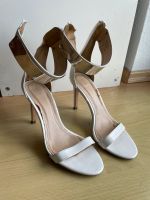 High heels weiß Silber  Zara Sachsen-Anhalt - Magdeburg Vorschau