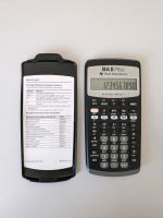 Texas Instruments TI BA II Plus Taschenrechner mit Case Hessen - Bad Vilbel Vorschau