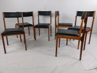 6er Set Esszimmer Stühle Nussbaum Teak Mid Century vintage Bayern - Regensburg Vorschau