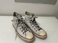 Converse Allstars Chucks Gr. 39 weiß used Leather Leder Hessen - Eltville Vorschau