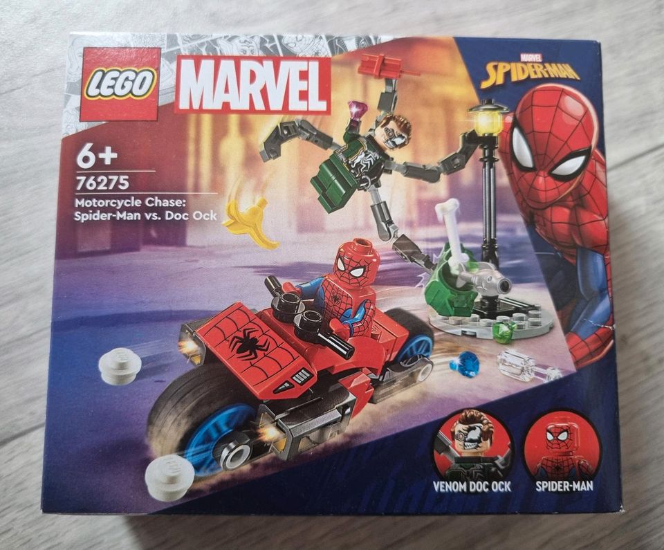 LEGO Marvel Motorcycle Chase: Spiderman vs. Doc Ock 76275 in Möllenhagen
