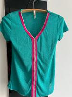 Pullover kurzarm Key Largo XS türkis pink mit silber Bayern - Geisenfeld Vorschau