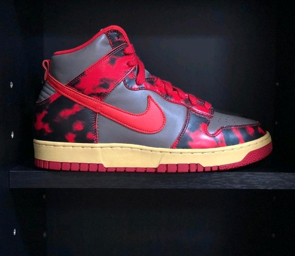 Nike Dunk High 1985 Red Acid Wash 43 NEU in Aldingen