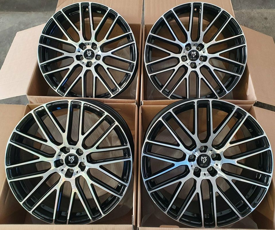 4xNEUE MB Design KV4 Felgen 19Zoll 5x120 8,5x19 ET42 VW Bus T5 T6 in Krostitz